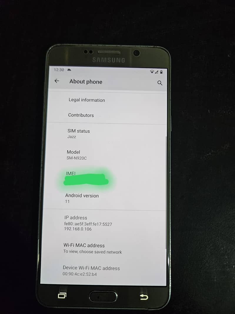 Samsung Mobile Note5 6