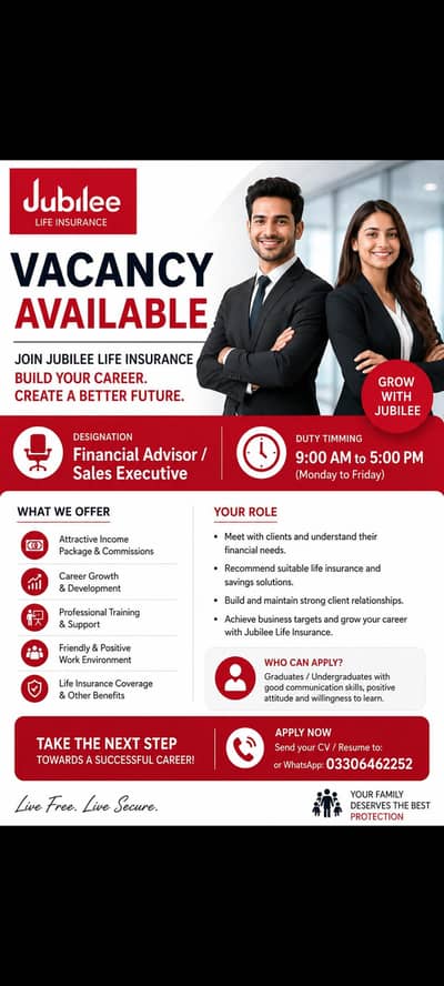 executive sales agent. . . . . 20k -25k + commission . . job timing 9am to5pm