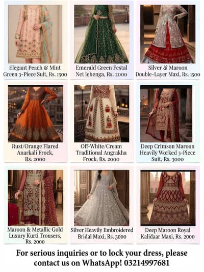 High-Quality Pre-Loved Formal Wear | Massive Discount Sale