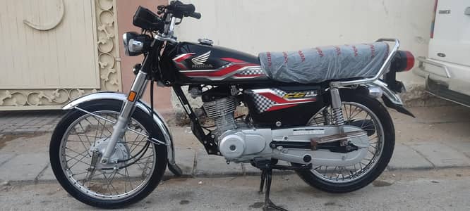 Honda CG 125 2024 Model Hyderabad Number