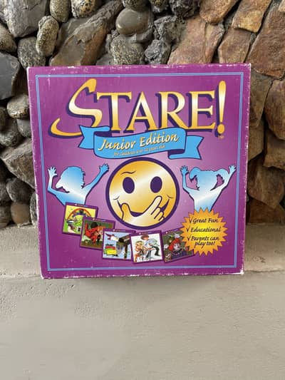 STARE! Junior Edition Board Game | Guessing Game | Complete Box 