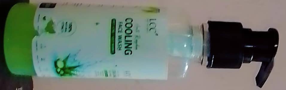 cooling face wash