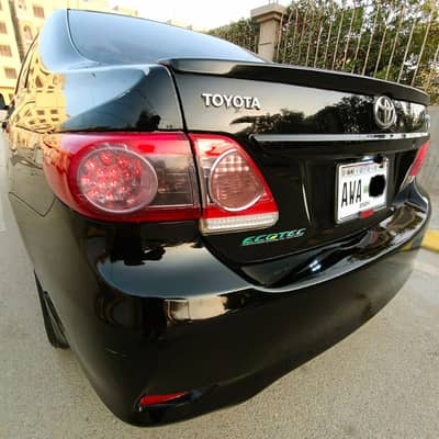 Toyota Corolla Ecotec  xli convert  gli  2011   Black Beauty