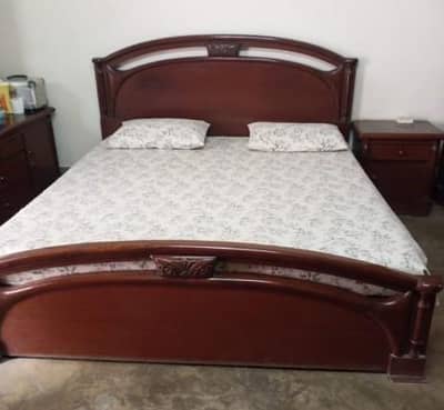 Bed set , dressing 3 door cupboard