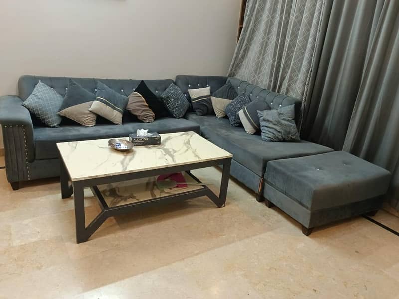L shape sofa 1