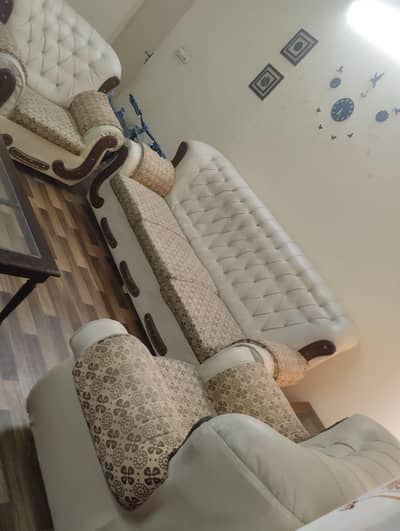 5 x seater  leather Sofa set