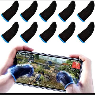 Mobile Gloves || 4Pair 8PC Finger Sleeves