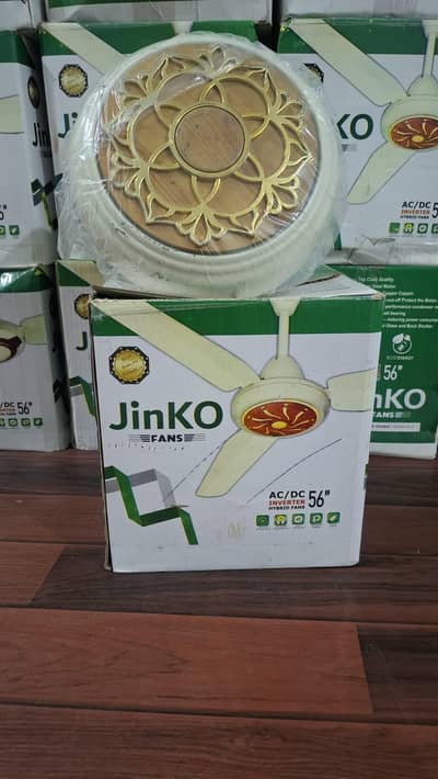 Jinko 12V AC/DC Solar Fan with Remote