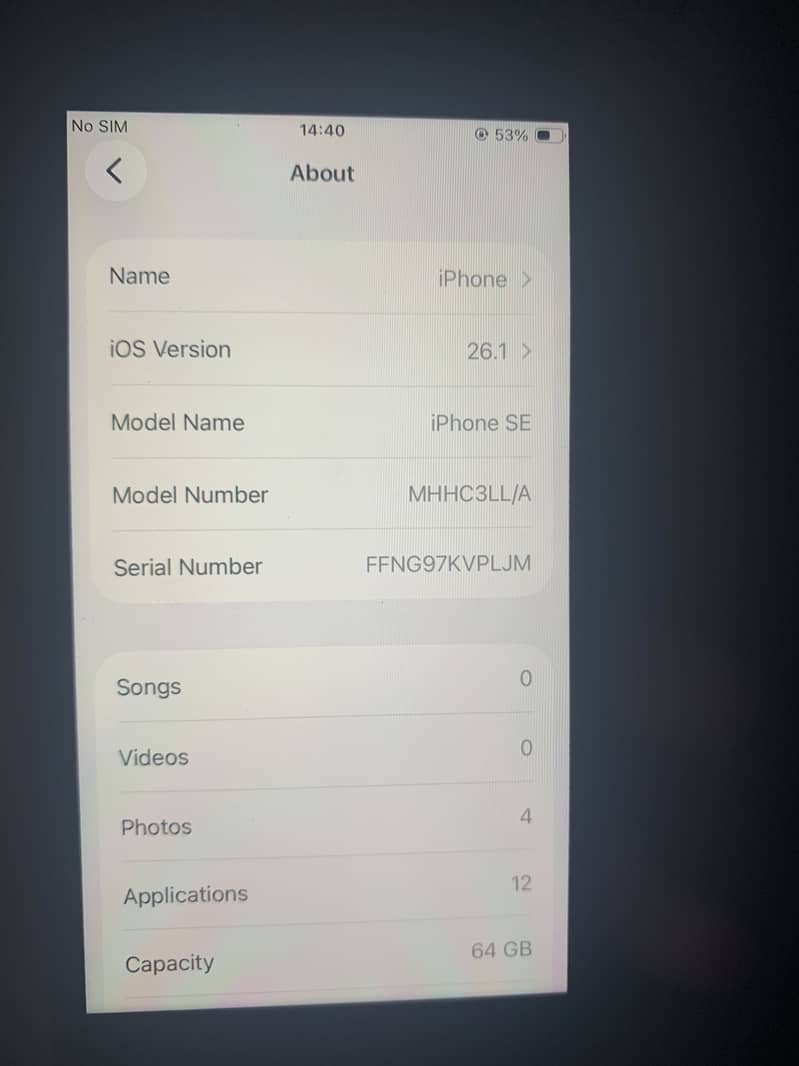 Apple iPhone SE 1
