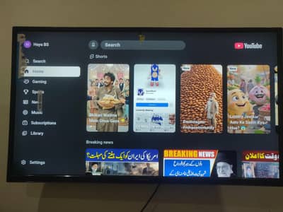 Title: 43" Smart LED TV (UHD) | Google Assistant | WiFi | Frameless
