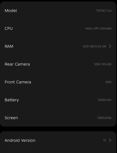 Tecno CAMON 30