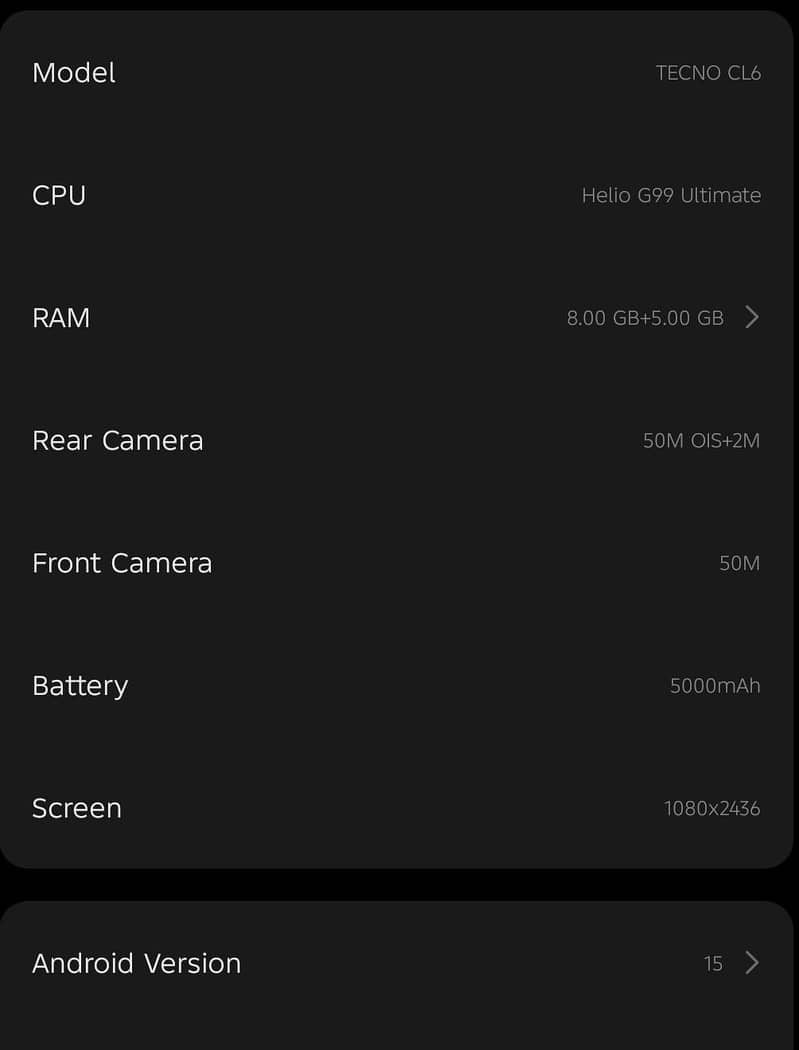 Tecno CAMON 30 0