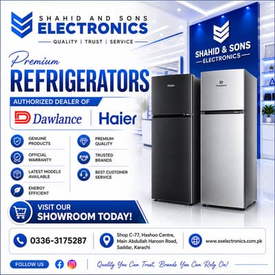 Haier, Dawlance, Refrigerator, Fridge, Inverter Fridge, Home Appliance