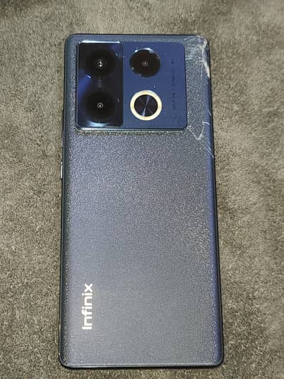 infnix note 40 pro with box complete 12.256
