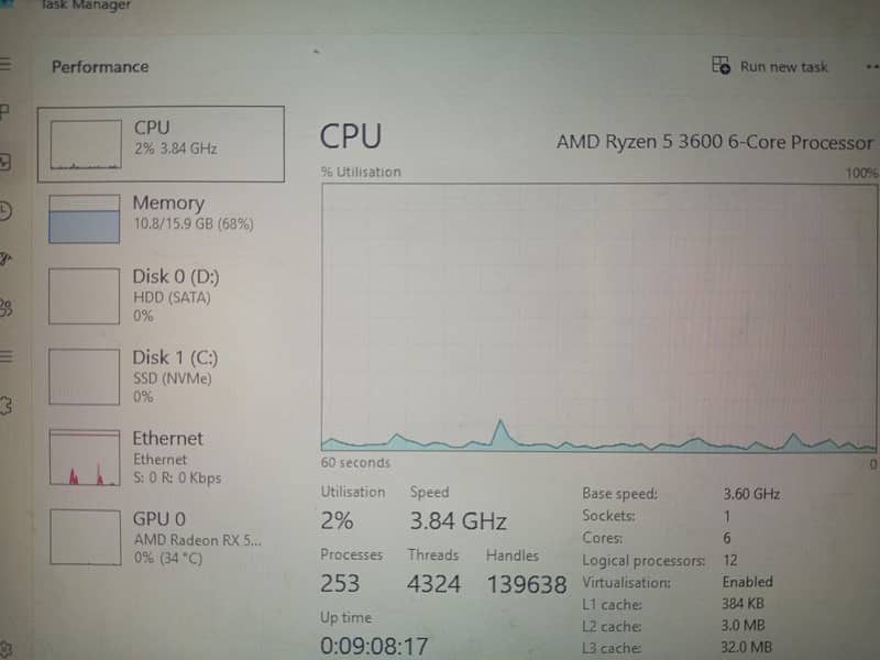 Amd Ryzen 5 3600 6