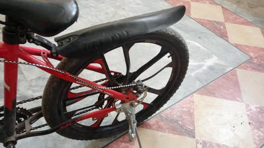used sk bike in rough condition working good