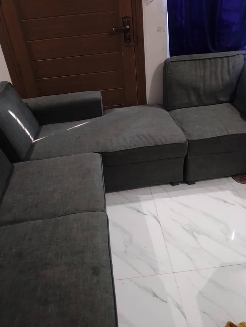 L shape sofa 1