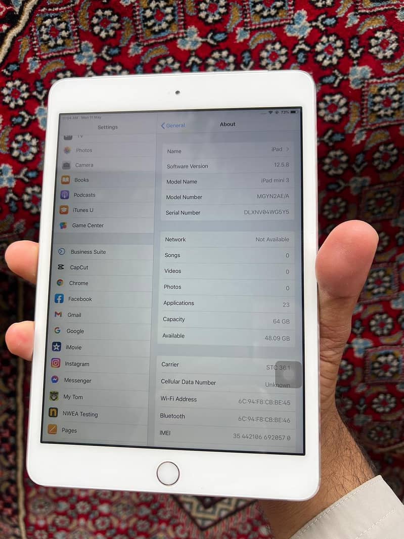 iPad mini 3 64gb 2