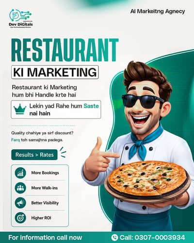 Premium Restaurant Marketing Services | Google Ads & Meta Ads