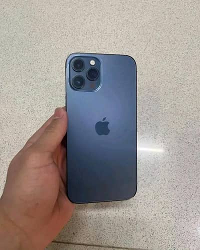 Apple iPhone 12 Pro Max jv with box 256 GB condition 10/9.5