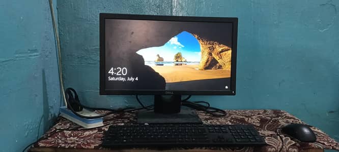 Dell i5 6th Gen PC with Monitor Full Set - Rawalpindi