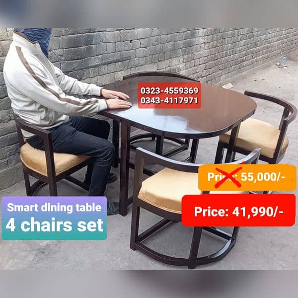 Dining table / Smart dining table / round table dining set / table 16