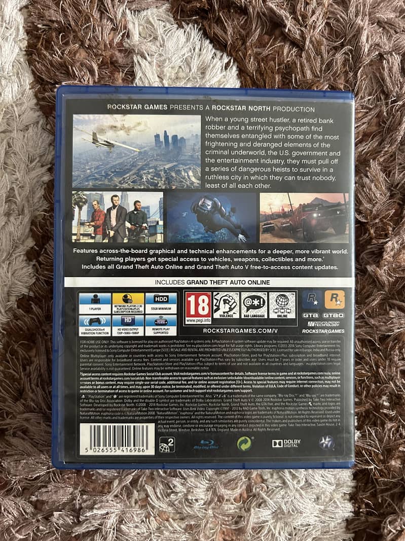 Minecraft + GTA 5 [PS4] Edition 6