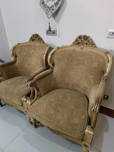 Single Seater Deco Sofa Pair