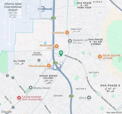 DHA Phase 8 Broadway D Block 9 Marla Plot On Truly INVESTORS Price