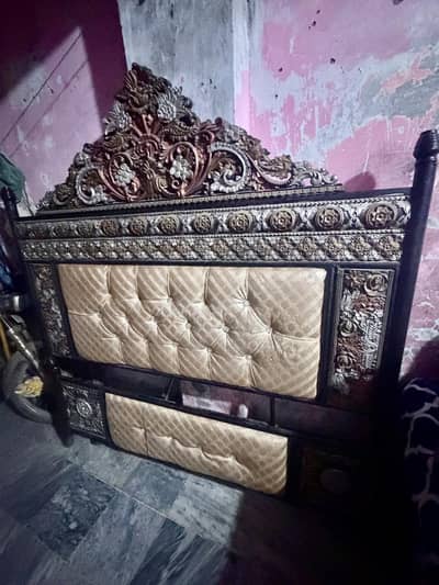 Iron Bed With Metress