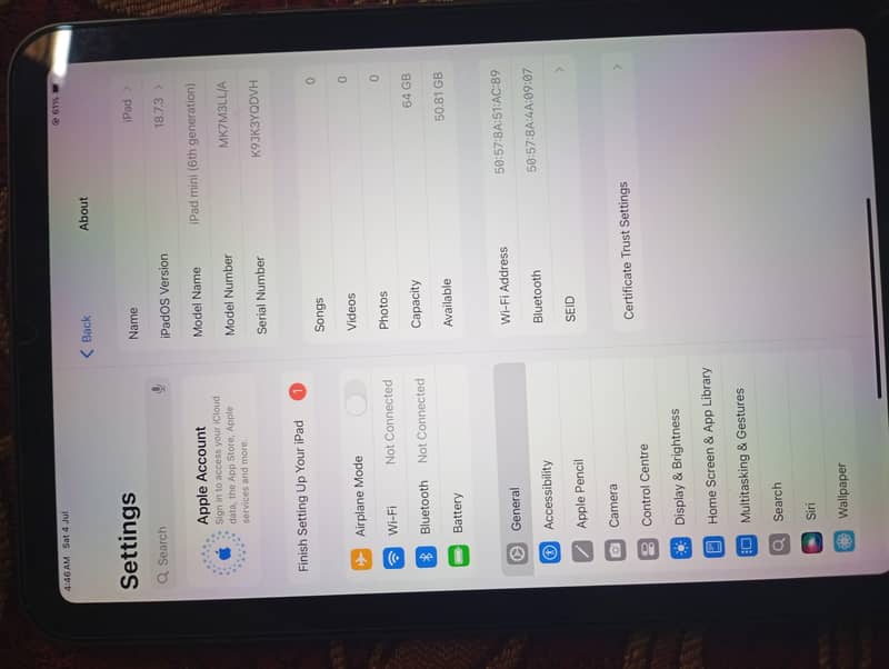 Ipad mini 6 3