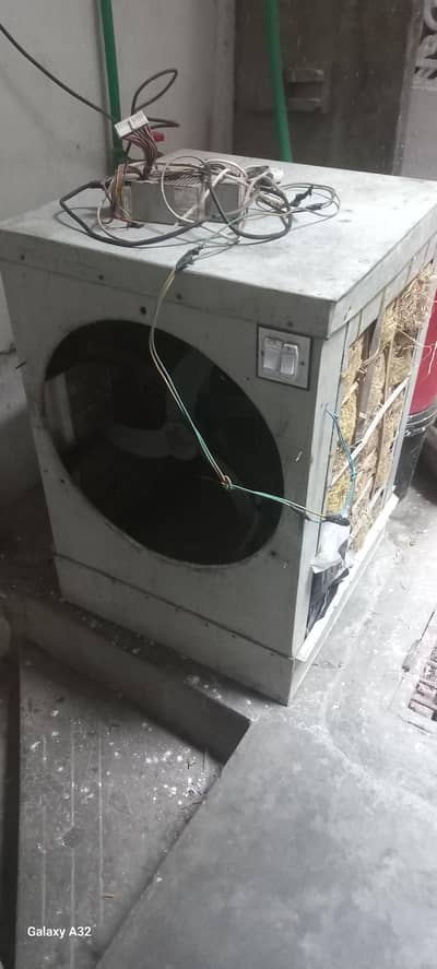 air cooler fan 2 by 2 size 12 volt supply