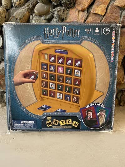 Harry Potter Match Board Game | Top Trumps Match | Family Party Game