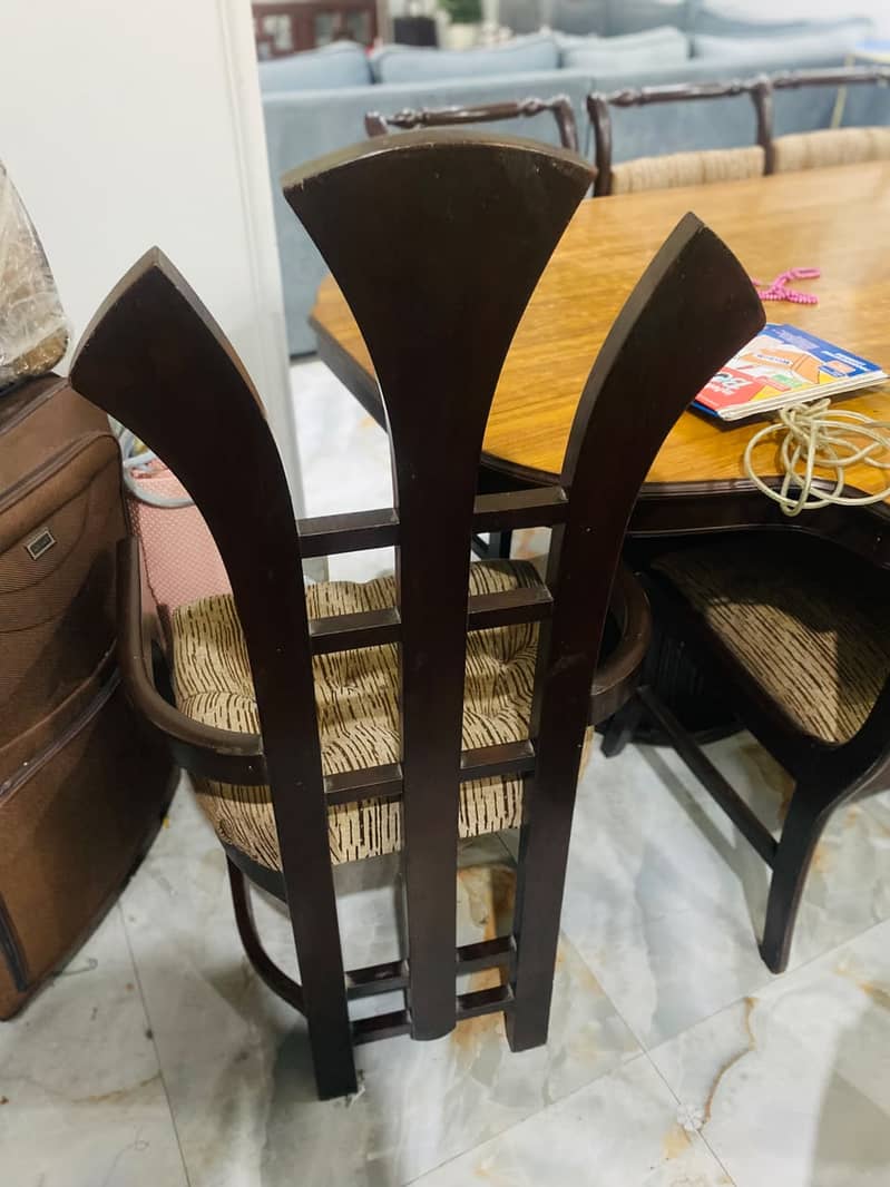 Solid wood dining table 3