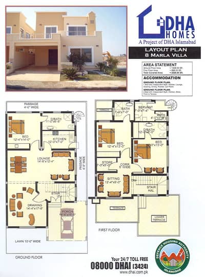 8 Marla residential Home in DHA Phase 7