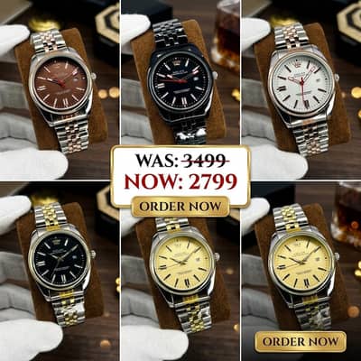 men's multicolor imported analog watchs set of 2