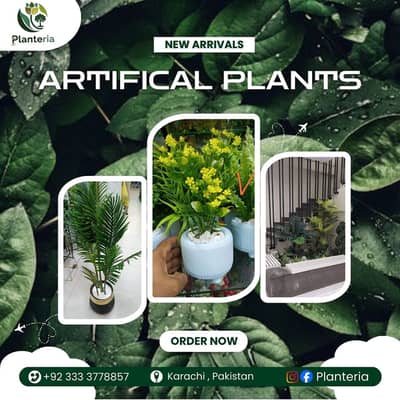 Artifical Plants - Artifical Flowers - Artifical Tree - Decor - Plants