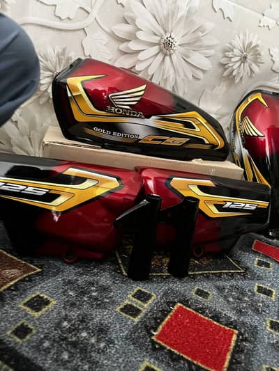 125 gold edition tanky full set