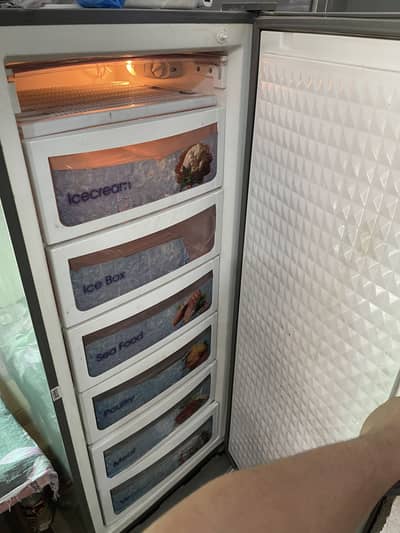 Single door vertical chiller
