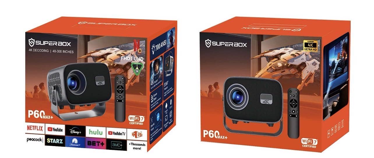 SUPERBOX P60 MAX projecter 1