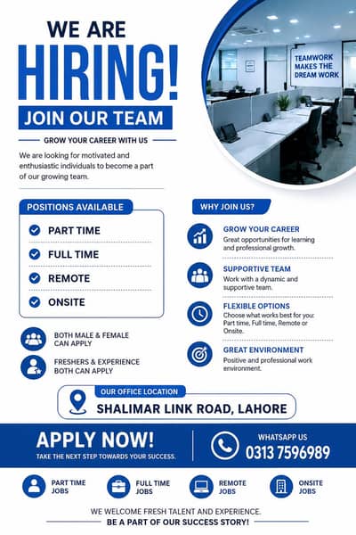 golden opportunity available in lahore