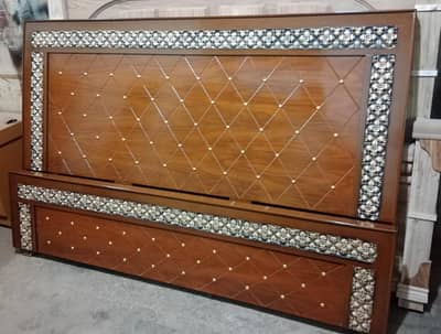 Bed/Double bed/single bed/king size bed/wooden bed/polish bed