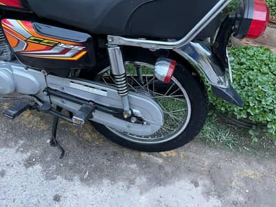 Honda CG 125 in good condition.