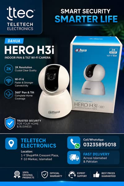 Dahua WiFi Security Camera | Indoor CCTV Camera | Wireless Camera