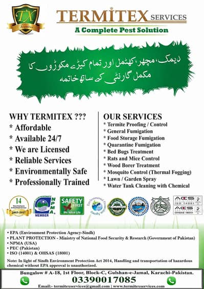 Fumigation services
