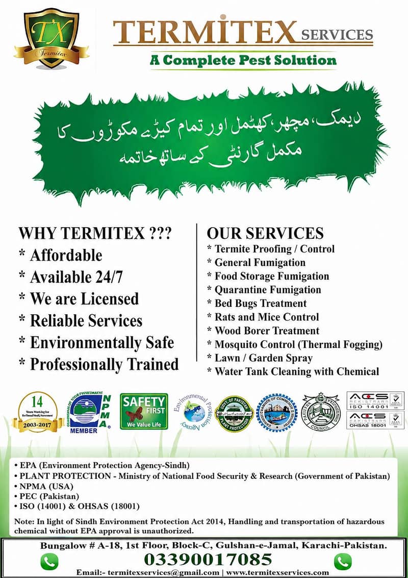 Fumigation services 0