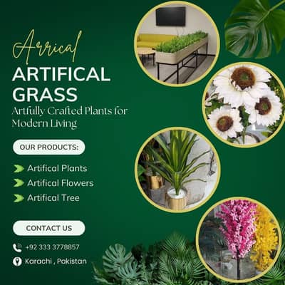 Artifical Flowers - Plants - Artifical Tree - Decoration - Artificals