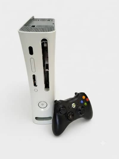 Xbox 360 console +wireless controller   perfect working condition