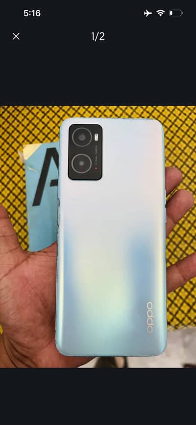 OPPO A76 6/128with box dual sim official pta WhatsApp 03096617122
