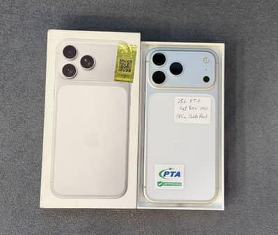 Apple iPhone 17 Pro Max 256GB Silver Complete Box PTA Approved